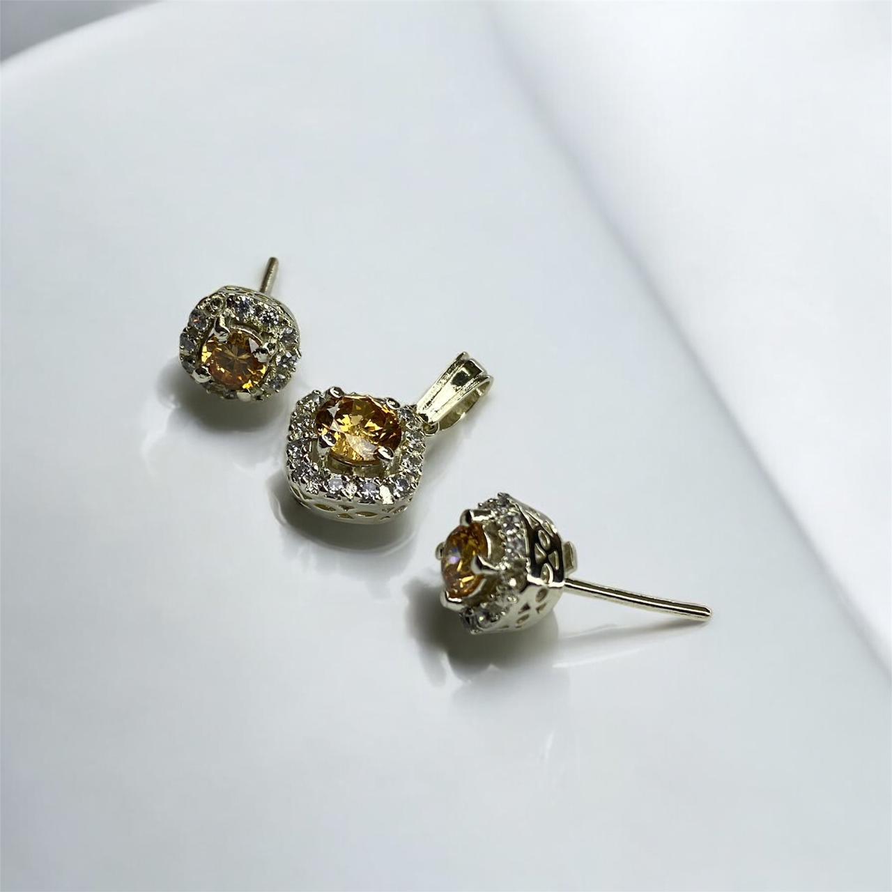 Radiant Finish Locket set Handcrafted in 925 sterling silver with luxury